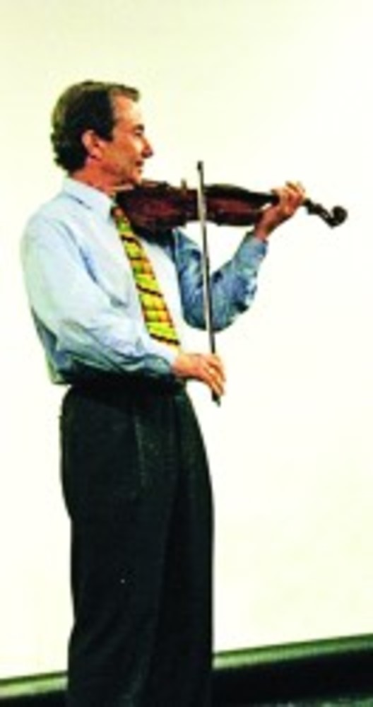Violinist Daniel Heifetz